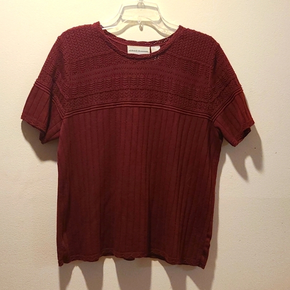 Alfred Dunner short sleeve sweater - Picture 1 of 4